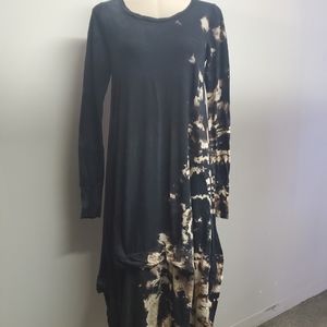 Gilda Midani brown/cream/black dress size M